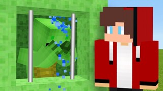 ¡Rescatando a Mikey de una Prisión de Slime en Minecraft!