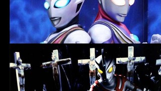 Ultraman Mecha memberi penghormatan kepada adegan-adegan familiar tersebut