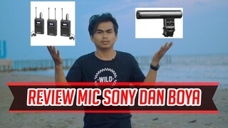 ANTARA MIC Sony ECM-GZ1M DAN BOYA BY-WM 8 ???