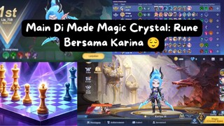 MODE CRYSTAL: RUNE WITH KARINA 😆