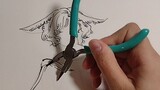 [Hooking process] Don't ask me what pen I use to draw the line, and then ask the pliers