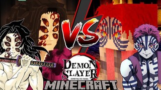 【搬运】黑死牟Vs猗窝座 但是mc （我的世界鬼灭+动作模组