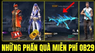 Free Fire - Hé Lộ Chỉ Số Vòng Quay Chế Tác Mới MP5 - Những Phần Quà Miễn Phí Trong OB29 | Quà OB29