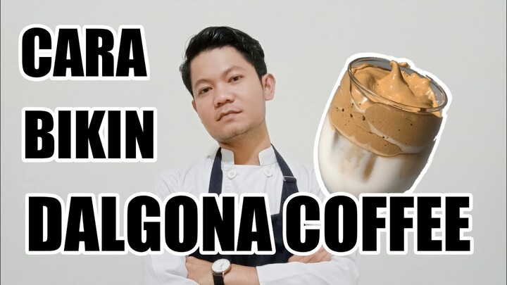 Bikin Dalgona Coffee pake Tanah liat & pasir