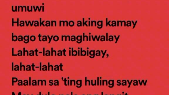 hauling sayaw