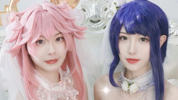 [Swear by hooking your fingers] Yae Goddess & General Raiden, please marry me!