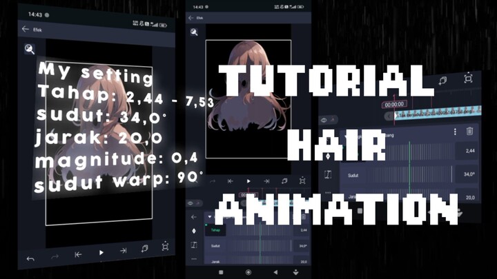 AMV Tutorial hair Animation