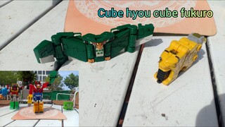 Phụ kiện Zyuohger minipla Cube hyou & Cube Fukuro