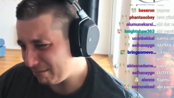 Levo ağlıyor jahrein teselli ediyor