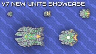 Mindustry v7 New Naval Units Showcase (Sneak Peek)