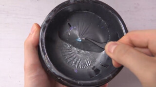 Voice-activated decompression | Use tweezers to remove the glue marks left by the slime | Super deco