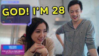 When Fuslie realize she's old to do that