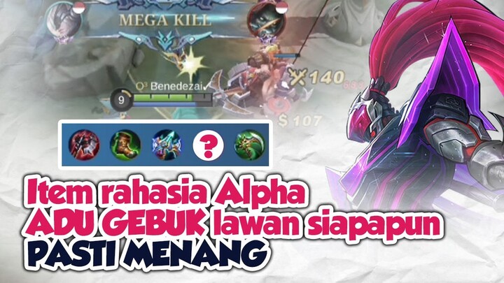 Adu gebuk Lawan Siapapun yakin Menang. ITEM RAHASIA ALPHA TERBARU