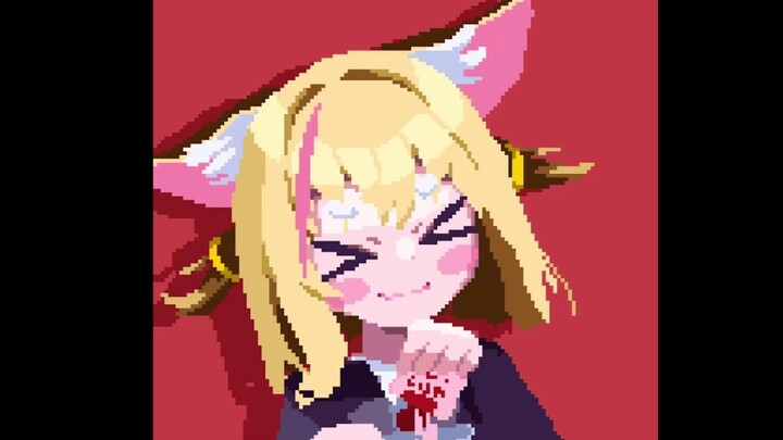 [Japan McDonald's] Plum & Black Pepper Fries Commercial – Pixel Art Version