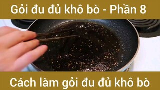 Cách làm gỏi đu đủ khô bò #8