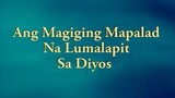 Ang Maging Mapalad na  Lumalapit sa Diyos