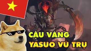 ĐẲNG CẤP YASUO SIÊU CẤP VŨ TRỤ - CẬU VÀNG/BRCNZE 5 LMHT Việt Nam