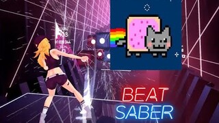 BeatSaber - Nyan Cat [FullBodyTracking]
