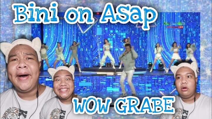 Bini Graces The Asap Opening Prod | WOW GRABE | (Reaction Video) Alphie Corpuz