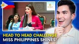 Miss World 2024: HEAD TO HEAD Challenge Reaction - Gwen Fourniol Miss World Philippines