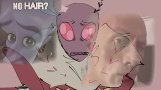 I’m bald too!! // Hazbin Hotel animatic