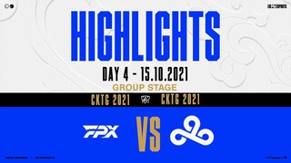 Highlights FPX vs C9 [Vòng Bảng][CKTG 2021][Ngày 4][15.10.2021]