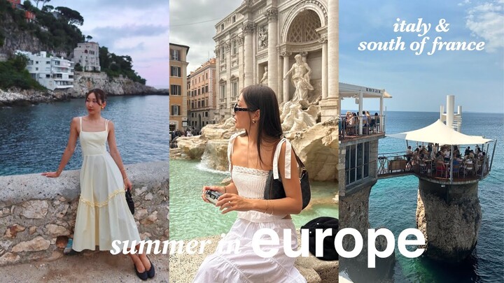 summer in europe☆ (good eats and things to do in italy and french riveria!)