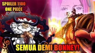 Spoiler Lengkap Chapter 1100 One Piece -  Kuma Setuju 3 Syarat Saturnus Demi Menyelamatkan Bonney!