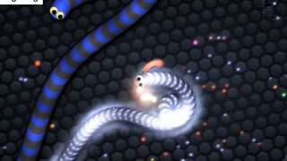 Slither.io 001 Troll Hacked Skin Snake vs. 97724 Snakes Epic Slitherio Gameplay!