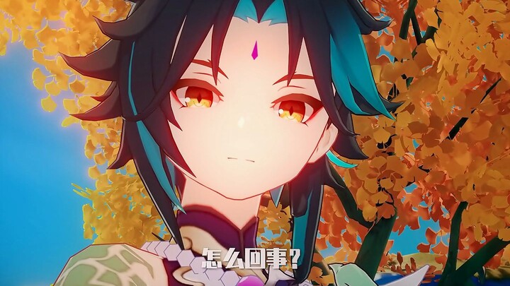 Xiao and Shenhe give me a princess carry (x) — They rushed over to save me, which means I’m in their