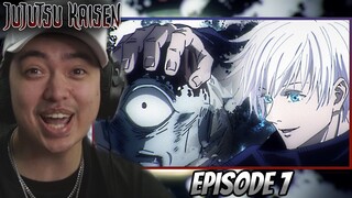 INFINITE VOID!! || GOJO VS JOGO || JJK Episode 7 Reaction