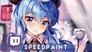 [SPEEDPAINT] - Genshin Impact - Nurse Ganyu