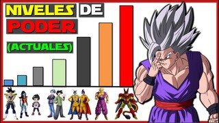 TODOS los NIVELES de PODER ACTUALES en DRAGON BALL SUPER | Saga de GRANOLA y DBS: SUPER HERO #1