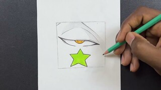 Easy anime eye drawing | how to draw hisoka’s eye step-by-step