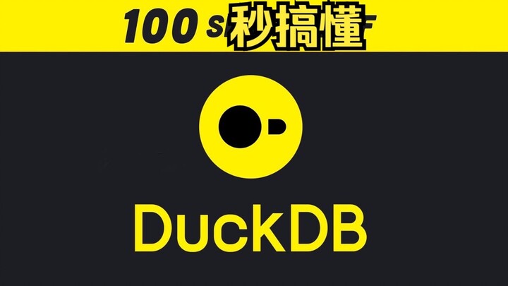 100 giây hiểu ngay về DuckDB