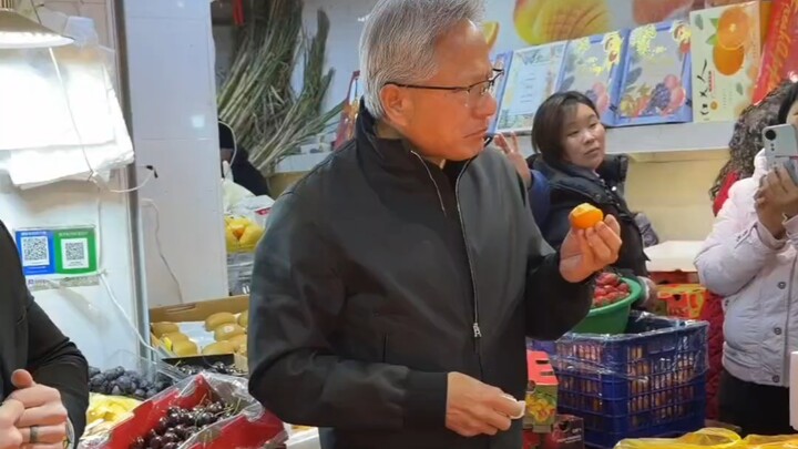 บิดาแห่งปัญญาประดิษฐ์ปรากฏตัวที่แผงขายผลไม้ย่านลู่เจียจุ่ย