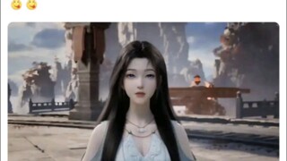 How about Song Yu with long black hair?