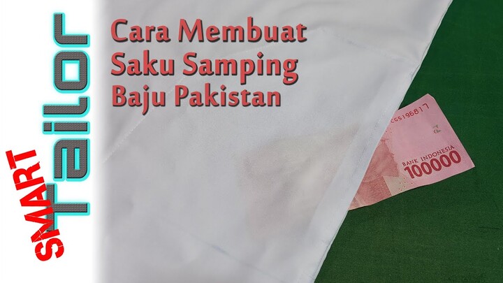Cara Menjahit Saku Samping Baju Gamis || Smart Tailor