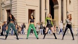 巴黎街头大秀热舞！法国顶级舞团高能翻跳aespa《Savage》太到位了！