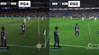 FIFA 23 PS5 vs PS4 Graphics, Player Animations , Gameplay Comparison (next gen vs old gen)