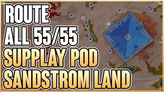 All Location Supplay Pods Sandstrom Land - Tower Of Fantasy 【Top up di Jajan Game Store】