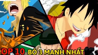 Top 10 bộ ba mạnh nhất One Piece __ Giả Thuyết __ 1