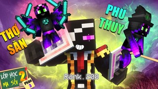 Minecraft LỚP HỌC MA SÓI 2 (Phần 3) #9- JAKEN VỪA LÀ THỢ SĂN, VỪA LÀ PHÙ THỦY 🐺 vs 💪