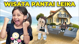 RUMAH PANTAI LEIKA 😍🥰 AKHIRNYA LEIKA PUNYA TEMPAT WISATA PRIBADI DI PANTAI JOGJA [ROBLOX INDONESIA]