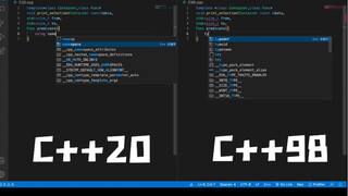 C++20 🆚 C++98
