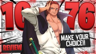 SHANKS MAKES HIS MOVE & ODA RAISES THE FINAL SAGA'S STAKES! | One Piece Chapter 1076 OFFICIAL Review