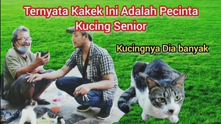 Tidak Di Duga Kucing Ini Mempertemukan Saya Dengan kakek Yang Sebenarnya Adalah Cat Lovers Sejati