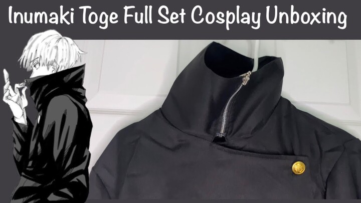 Inumaki Toge Full Set Cosplay Unboxing [Jujutsu Kaisen]