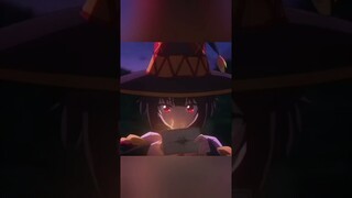 megumin's first Explosion 💥#konosuba #explosion #anime #megumin