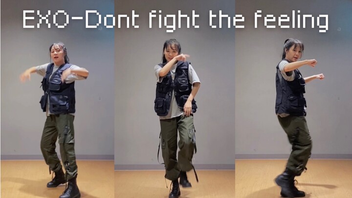 [EXO'Don't fight the feeling' cover] As a fellow A-ri, why was she able to go to EXO's practice room
